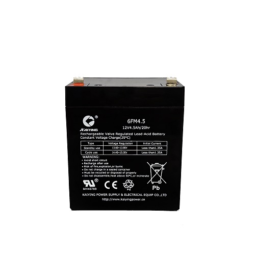 12V4.5Ah Mühürlü Kurşun Asit Akü 6FM4.5 Ups Akü üretici