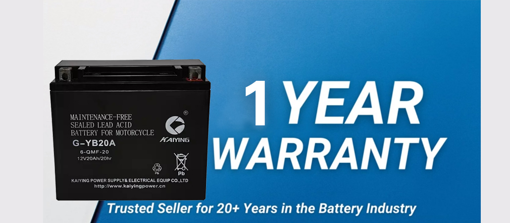 YB20A-BS Motorcycle Battery